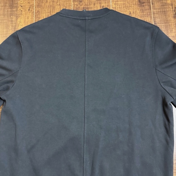 Armani Exchange Sweater Men’s Large Long Sleeve Black Pullover Brand Logo - Picture 5 of 10